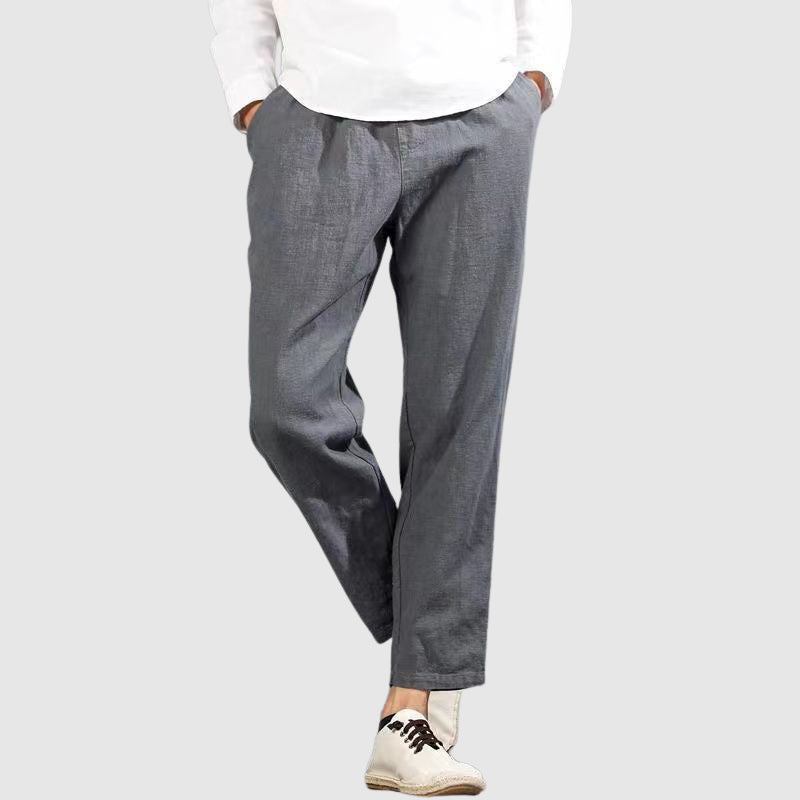 Pantalón tobillero casual para hombre