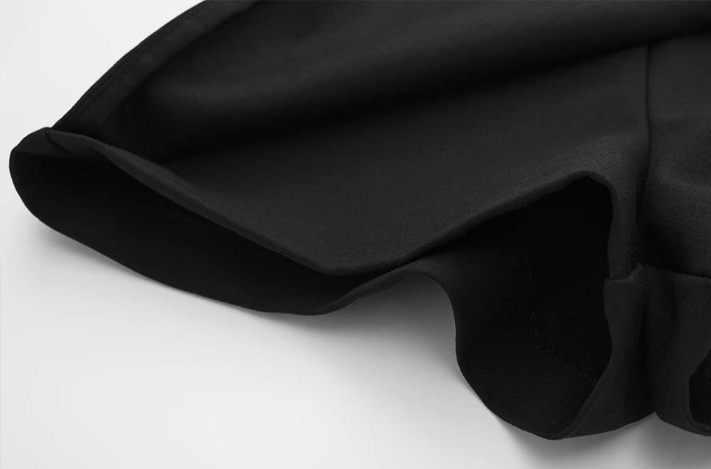 Pantalón corto elegante de tiro alto y corte ajustado para mujer
