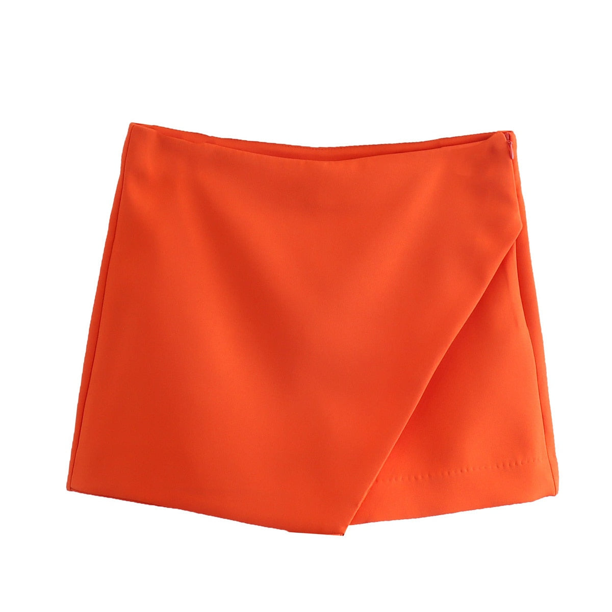 Pantalón corto elegante de tiro alto y corte ajustado para mujer