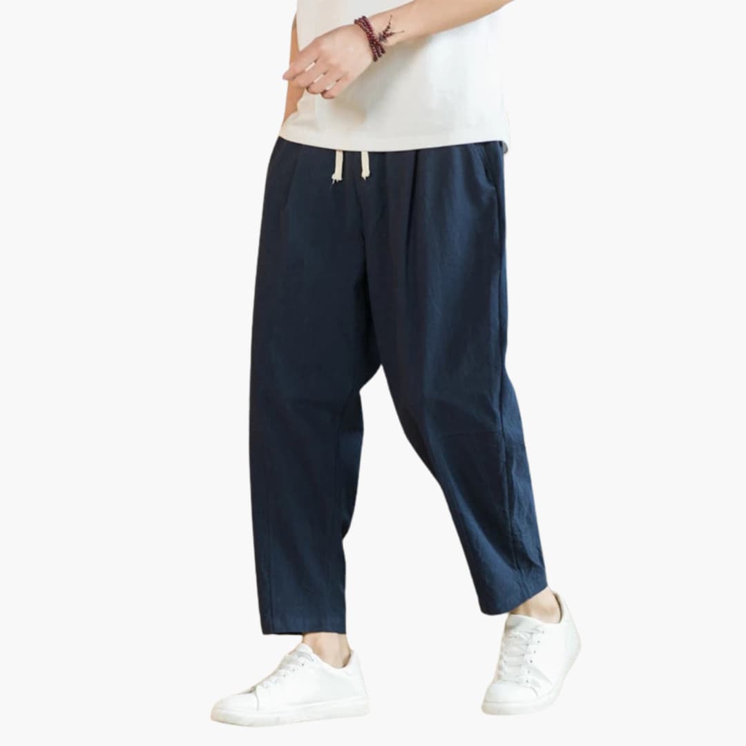 Pantalón corto para hombre de corte holgado