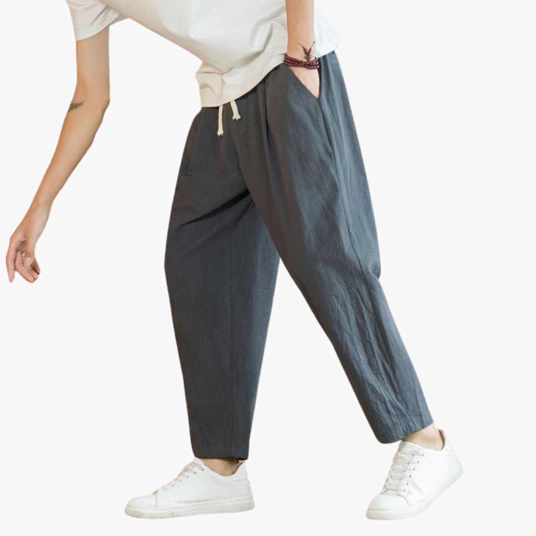 Pantalón corto para hombre de corte holgado