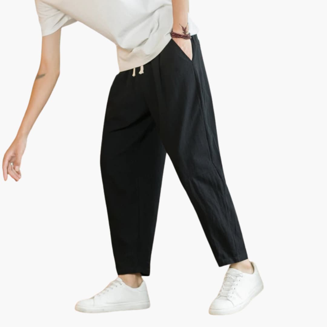 Pantalón corto para hombre de corte holgado