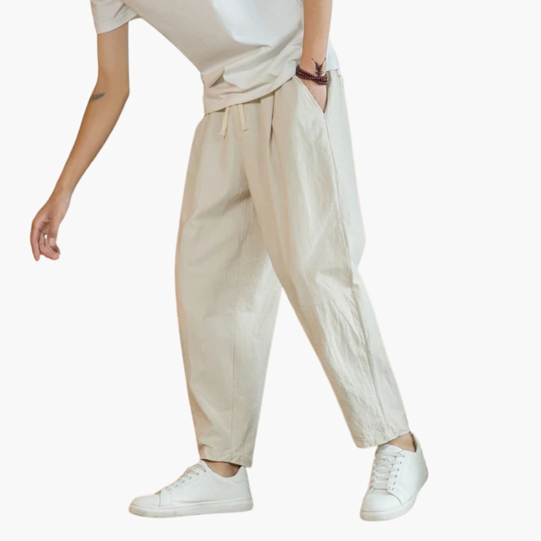 Pantalón corto para hombre de corte holgado