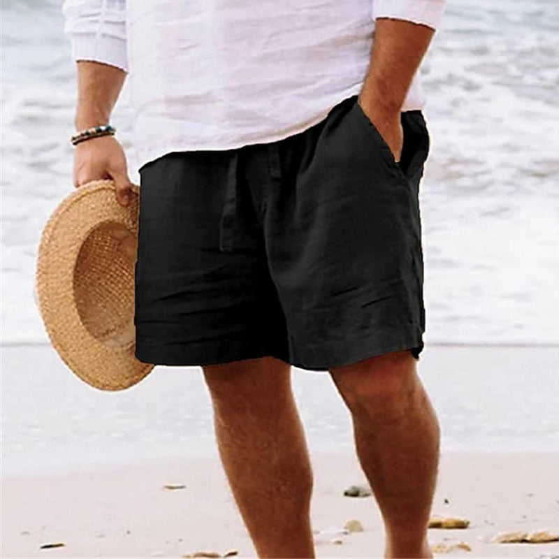Pantalón corto para hombre – Pantalón corto ligero, comodidad veraniega y estilo casual moderno