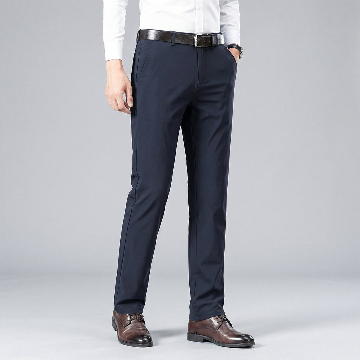 Pantalón de caballero elegante