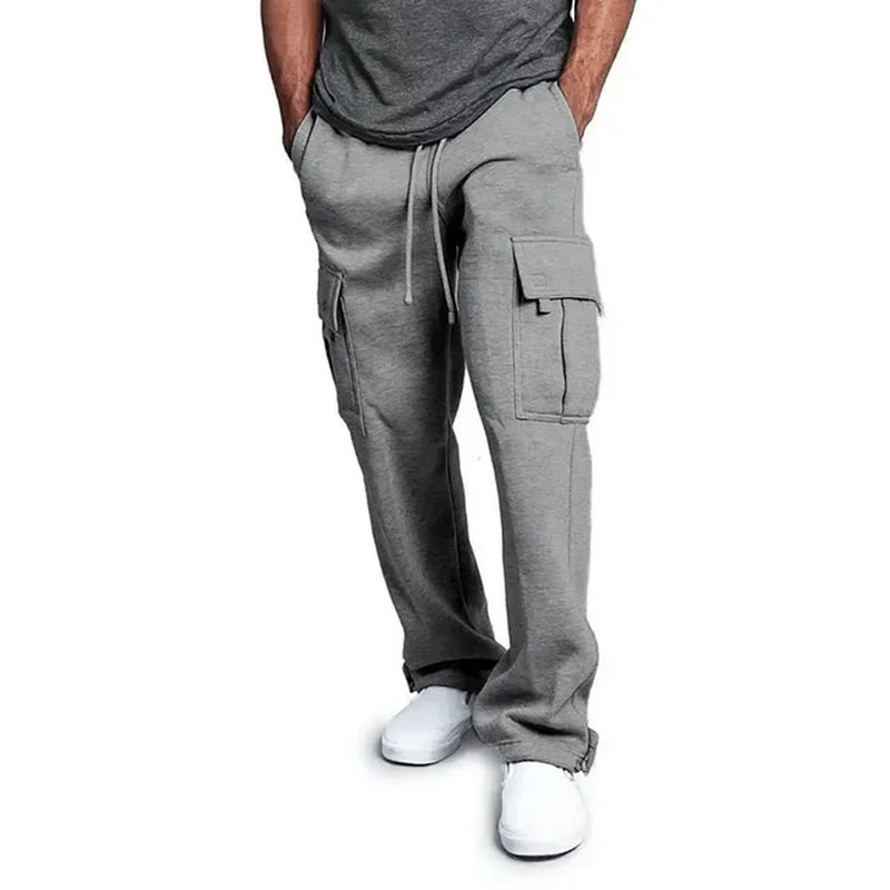 Pantalón de chándal cargo de felpa para hombre: la máxima comodidad