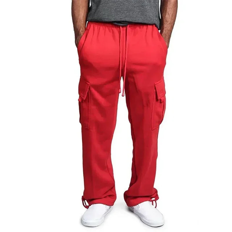 Pantalón de chándal cargo de felpa para hombre: la máxima comodidad