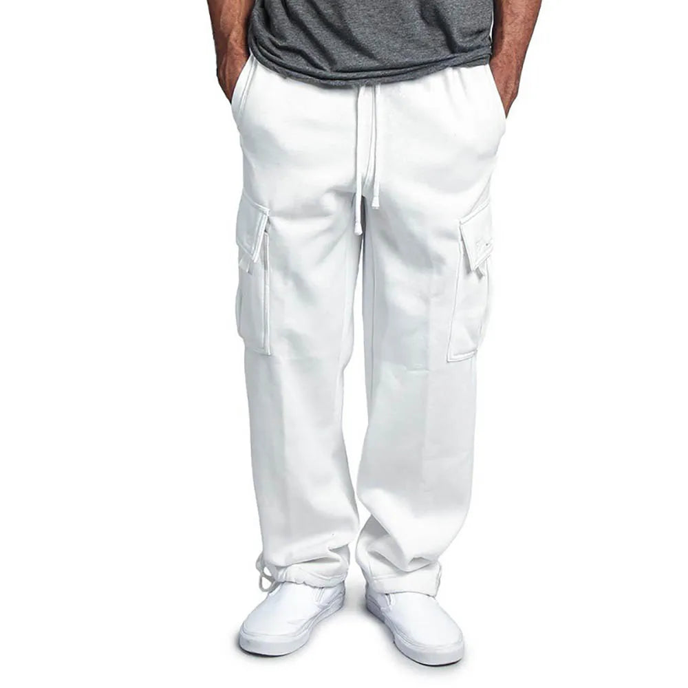 Pantalón de chándal cargo de felpa para hombre: la máxima comodidad