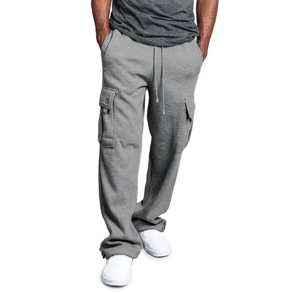 Pantalón de chándal cargo de felpa para hombre: la máxima comodidad