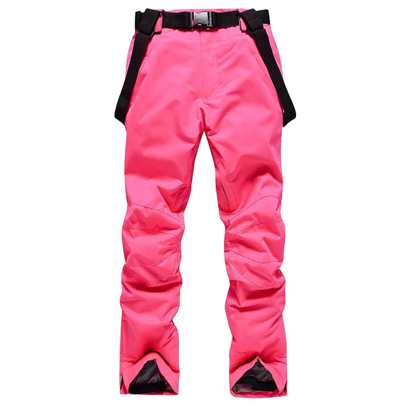 Pantalón de esquí de invierno impermeable