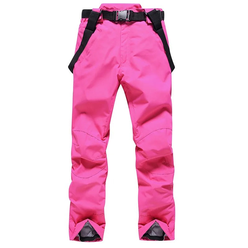 Pantalón de esquí de invierno impermeable