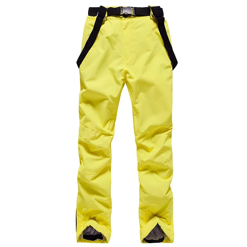 Pantalón de esquí de invierno impermeable