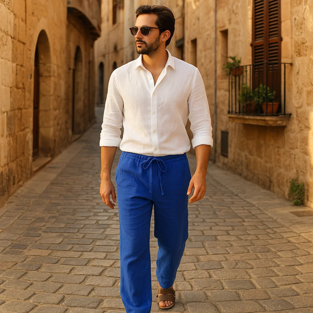Pantalón de lino para hombre: ligero y elegante