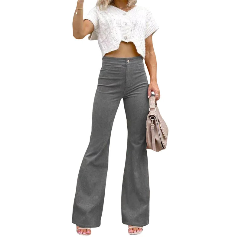 Pantalón de pana para mujer