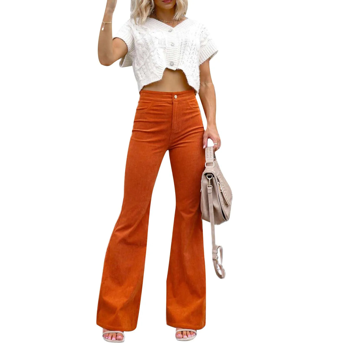 Pantalón de pana para mujer