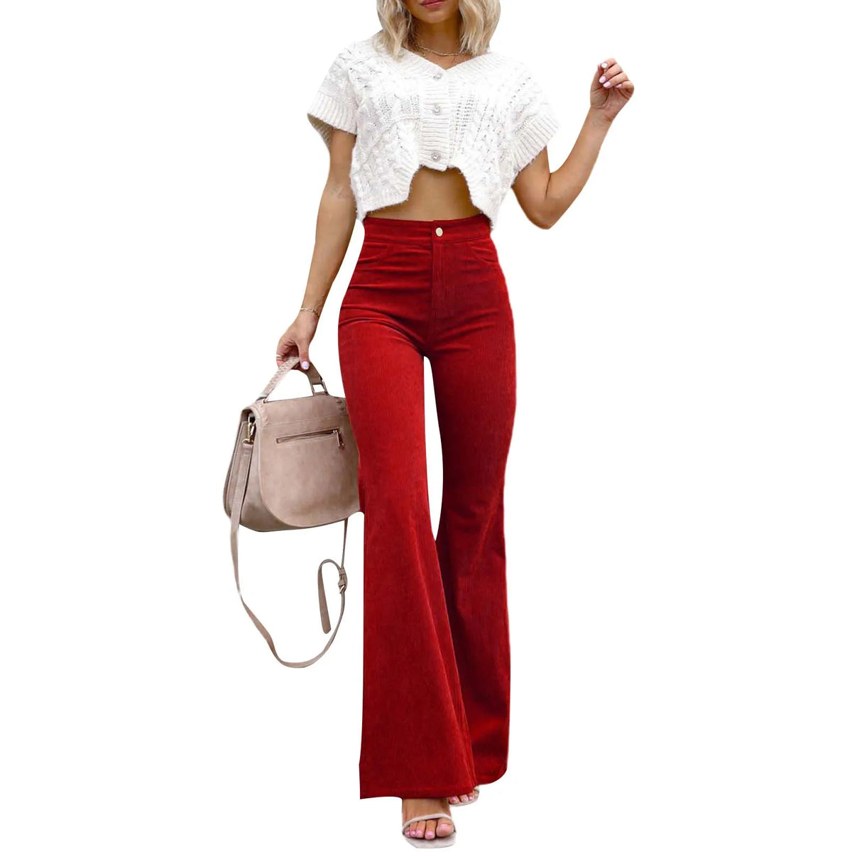 Pantalón de pana para mujer