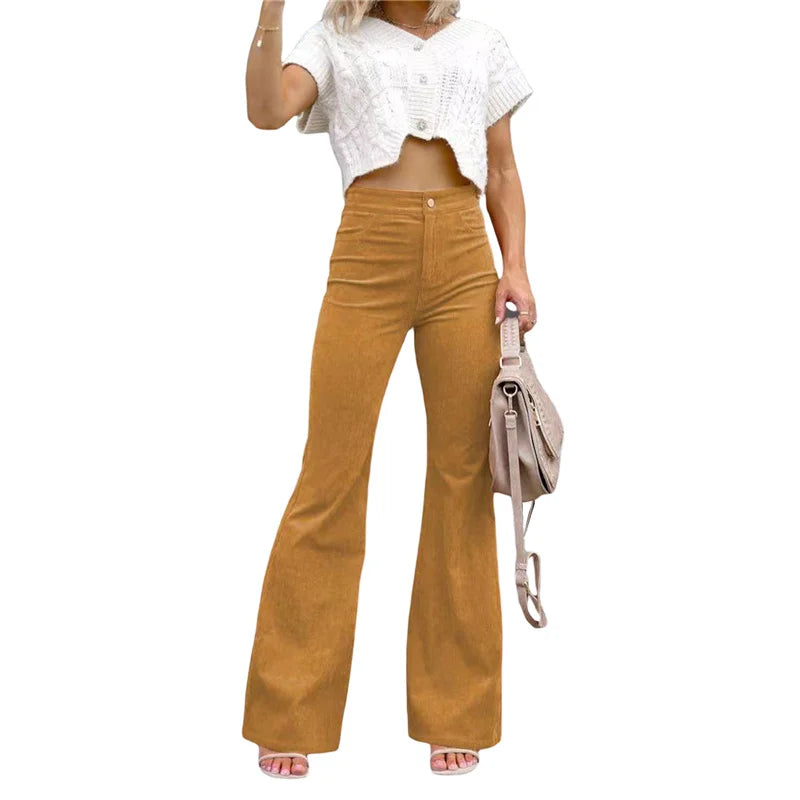 Pantalón de pana para mujer