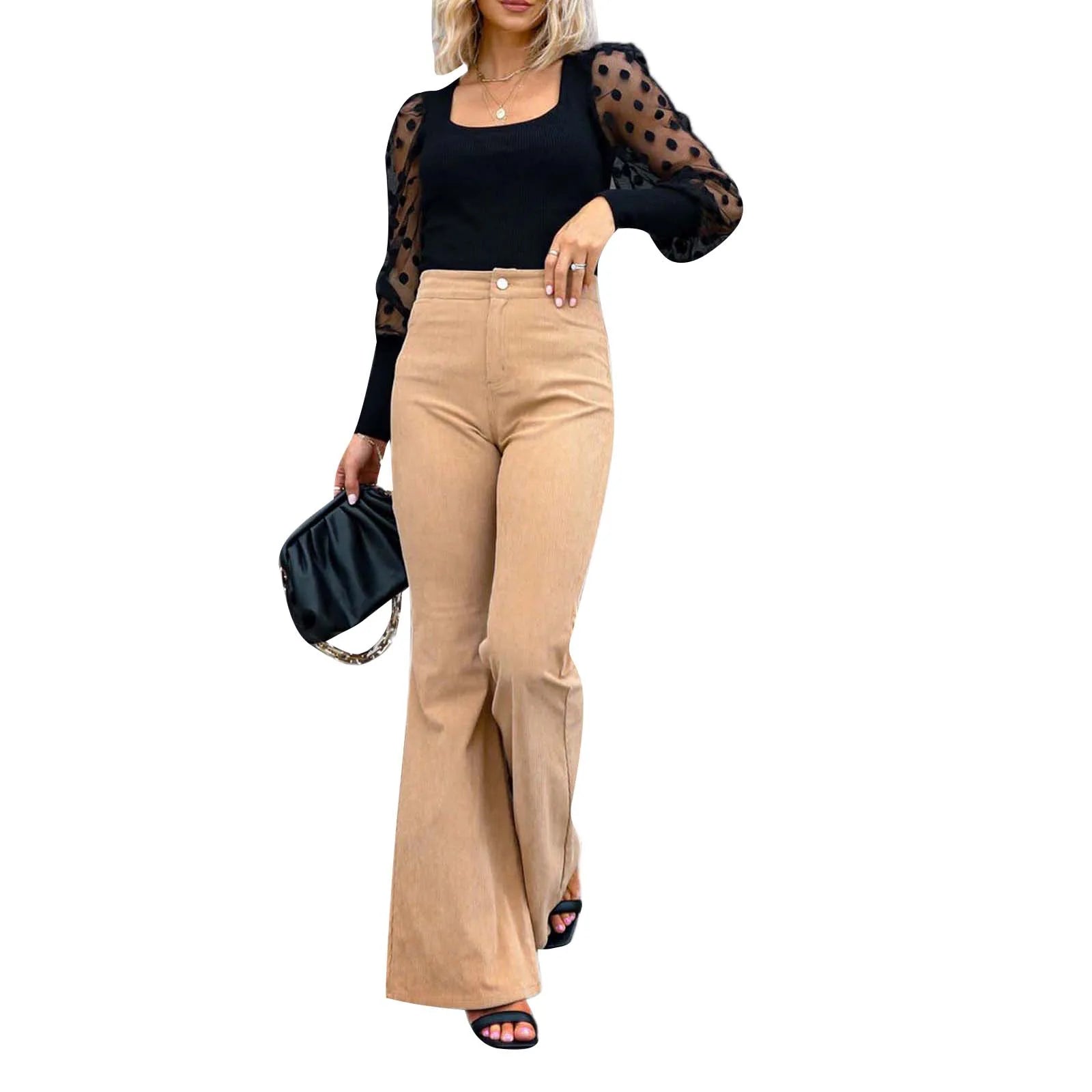 Pantalón de pana para mujer