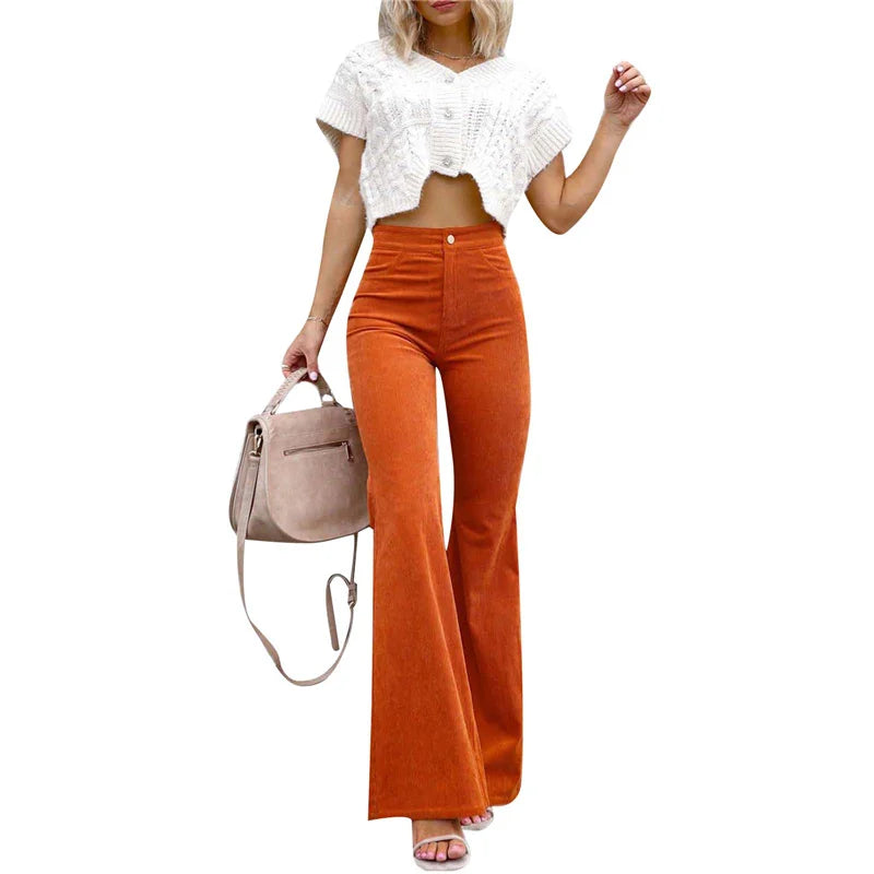 Pantalón de pana para mujer