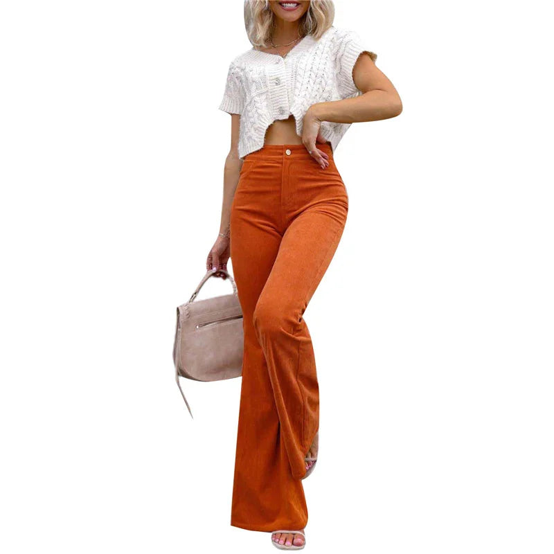 Pantalón de pana para mujer