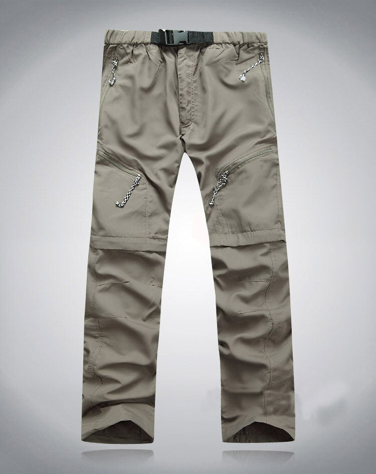 Pantalón de senderismo convertible con perneras desmontables