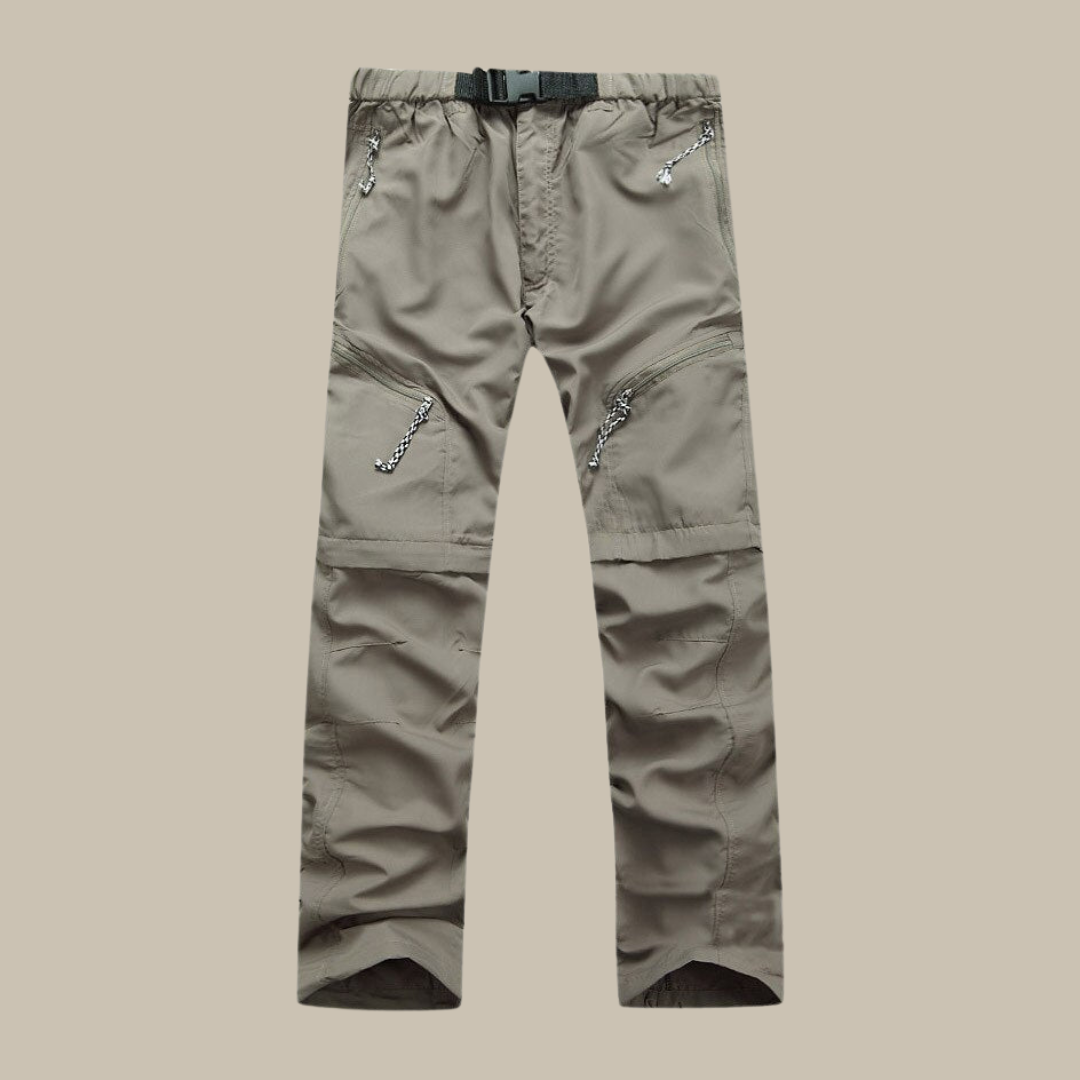 Pantalón de senderismo convertible con perneras desmontables