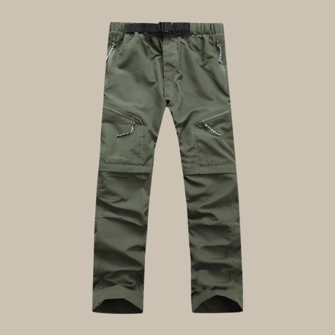 Pantalón de senderismo convertible con perneras desmontables