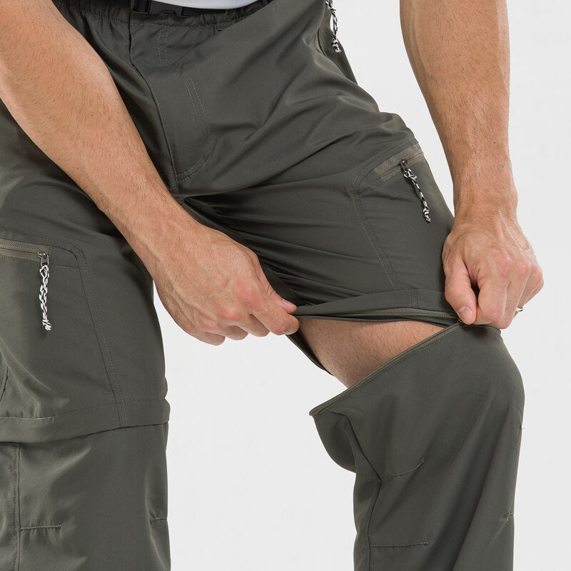 Pantalón de senderismo convertible con perneras desmontables