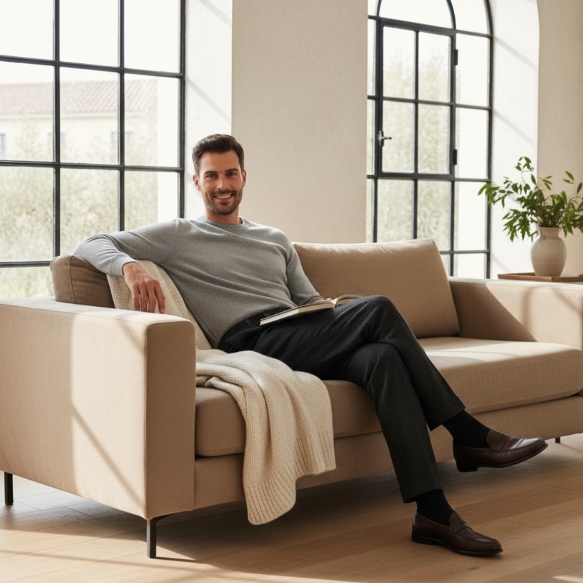 Pantalón de vestir para hombre