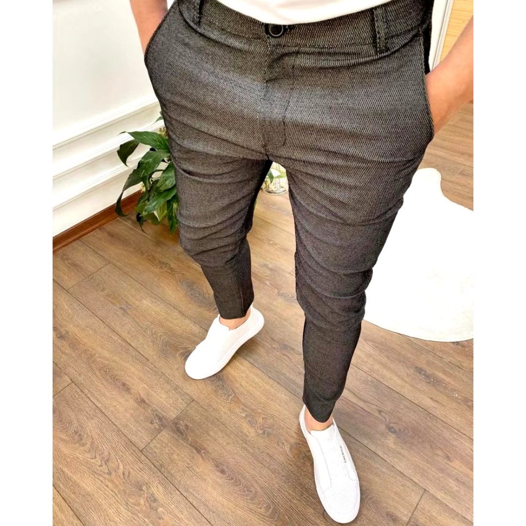 Pantalón de vestir slim fit para hombre