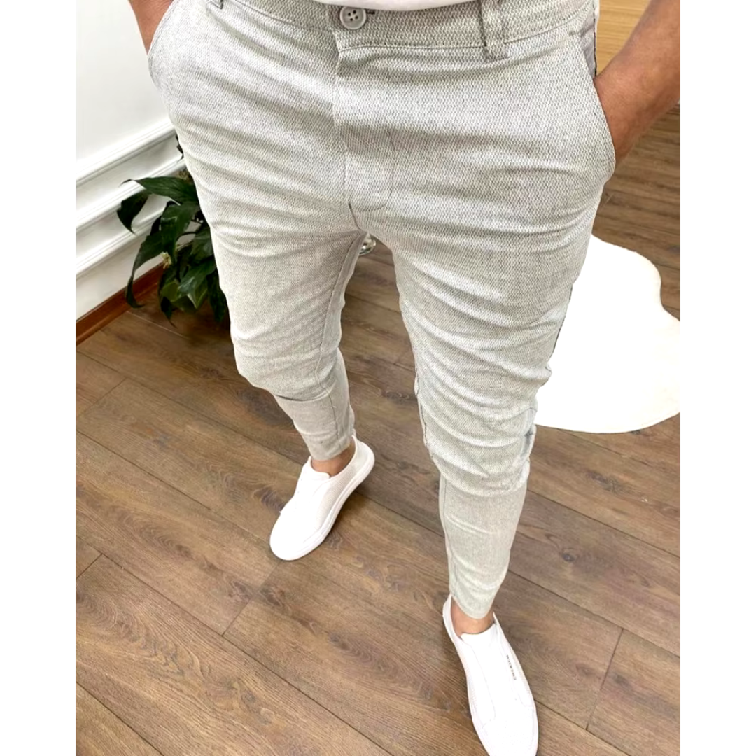 Pantalón de vestir slim fit para hombre