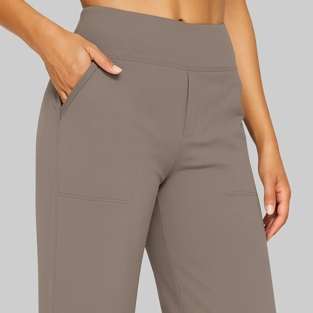 Pantalón elástico cómodo y versátil para mujer para el día a día