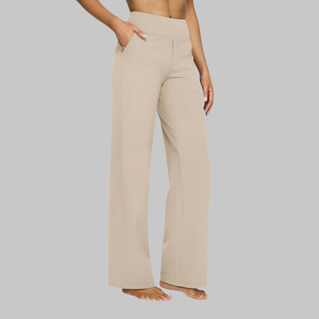 Pantalón elástico cómodo y versátil para mujer para el día a día