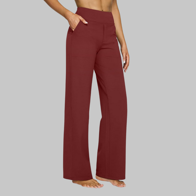 Pantalón elástico cómodo y versátil para mujer para el día a día