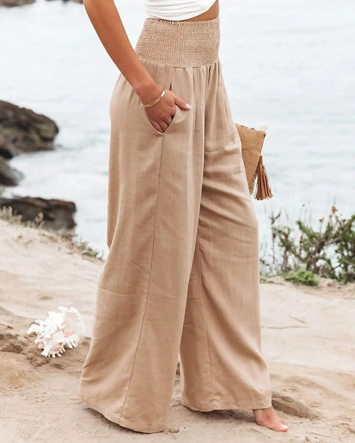 Pantalón holgado y cómodo para mujer
