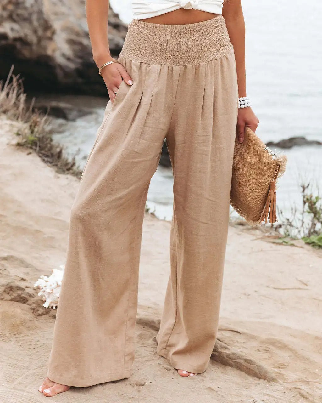 Pantalón holgado y cómodo para mujer