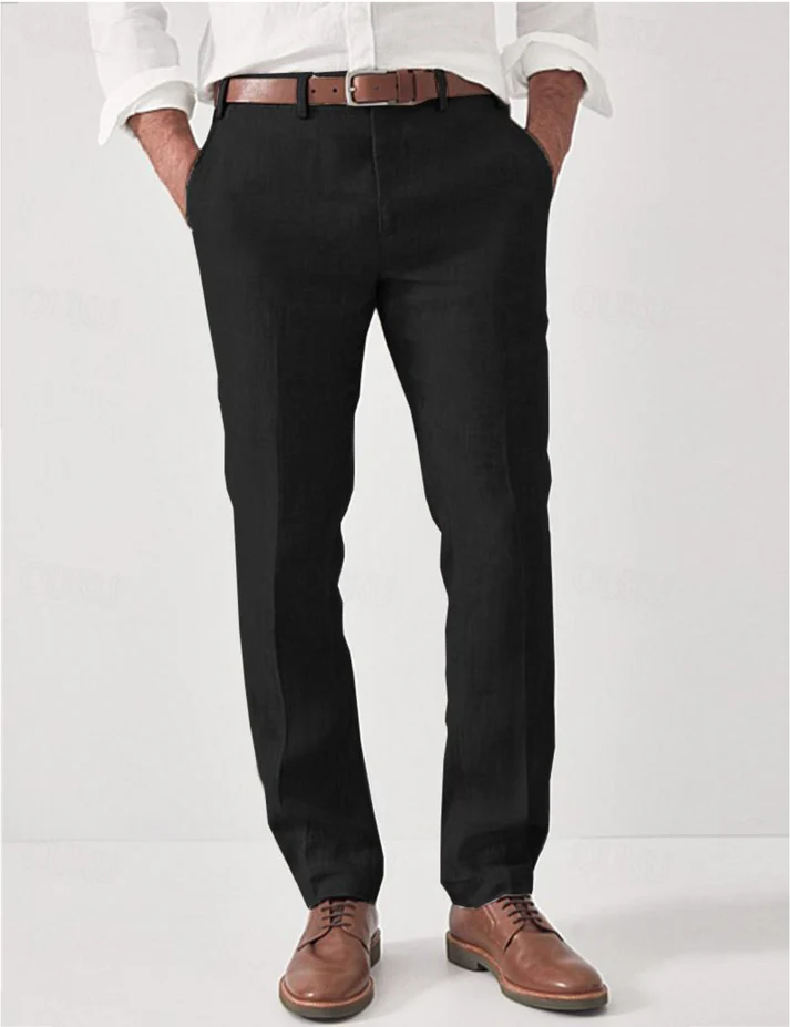 Pantalón para hombre transpirable con diseño veraniego y corte moderno