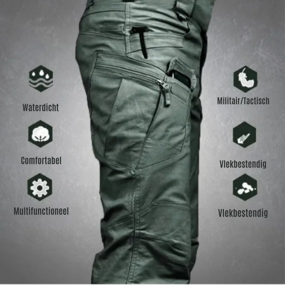 Pantalón táctico cargo