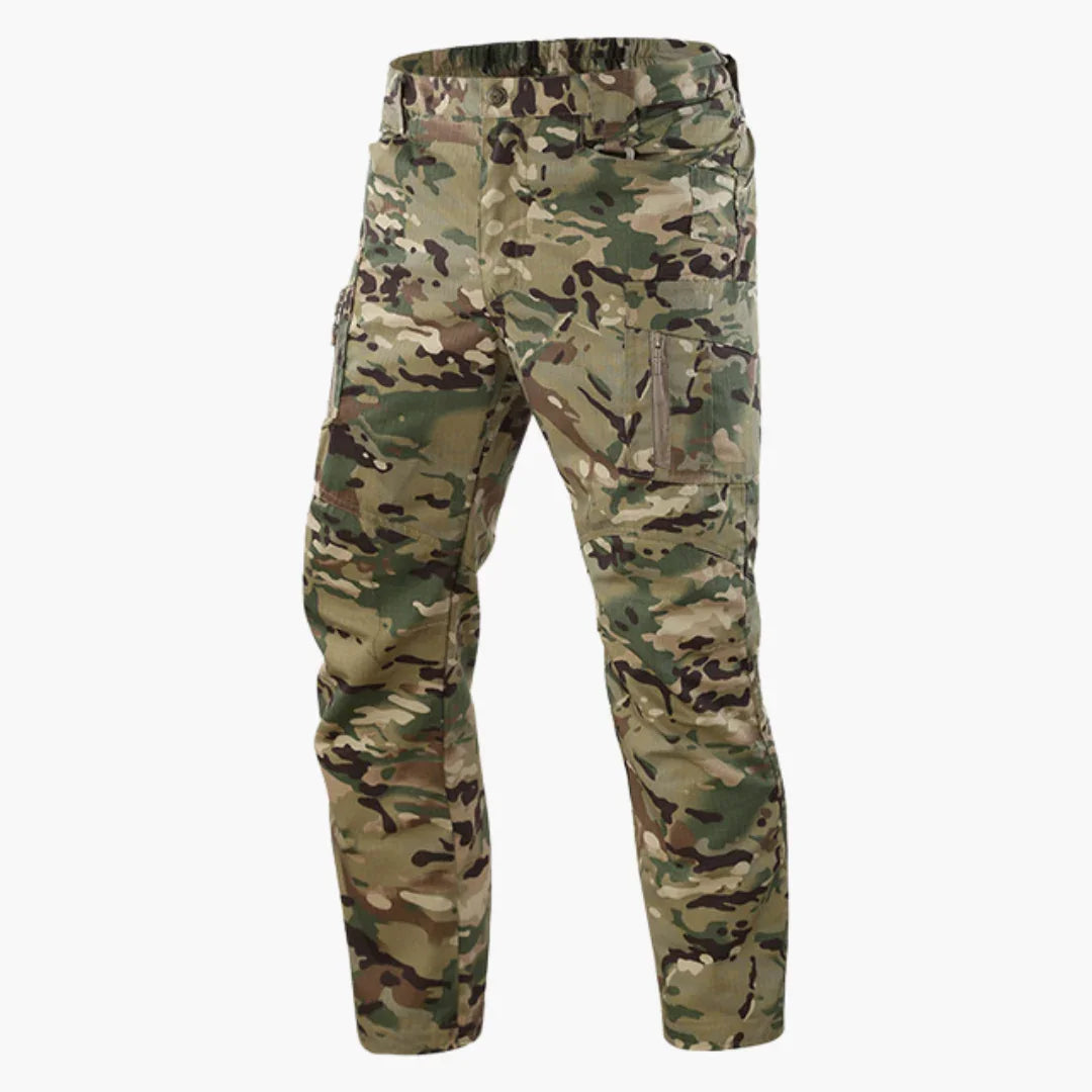 Pantalón táctico de corte recto para hombre de uso múltiple para exterior