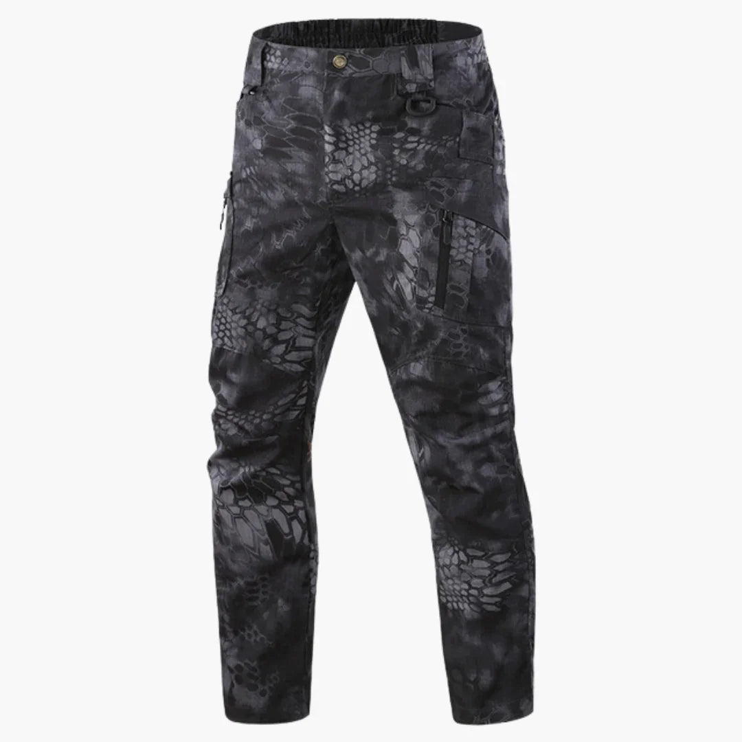 Pantalón táctico de corte recto para hombre de uso múltiple para exterior