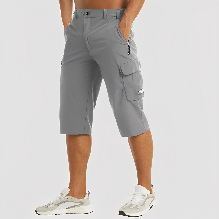Pantalones cargo elásticos para hombre