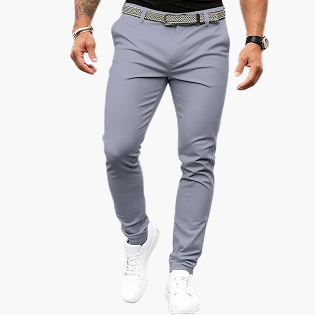 Pantalones chinos slim fit para hombre
