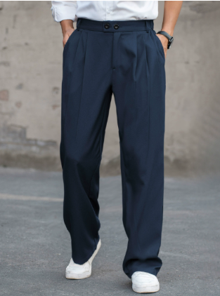 Pantalones cómodos de corte holgado para hombre