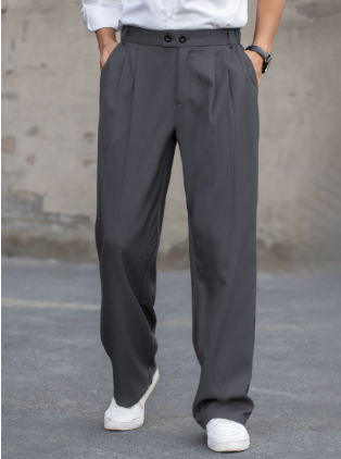 Pantalones cómodos de corte holgado para hombre