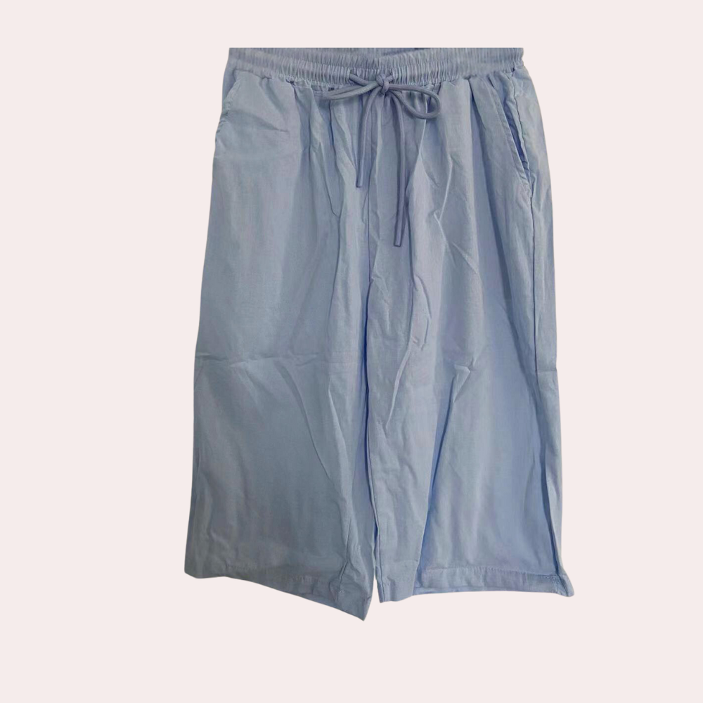 Pantalones cortos cómodos para mujer - Moda de verano | Elásticos y versátiles