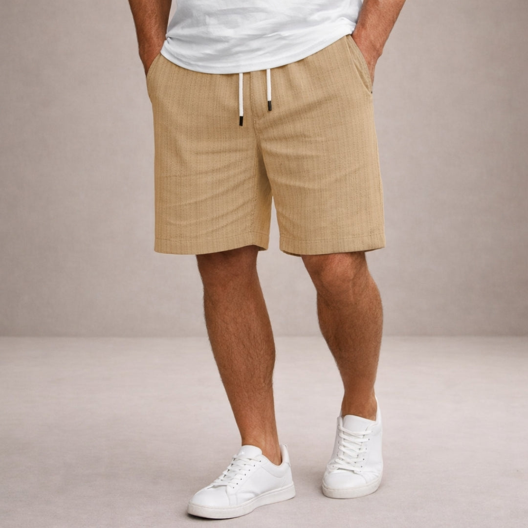 Pantalones cortos de lino: comodidad transpirable para días calurosos