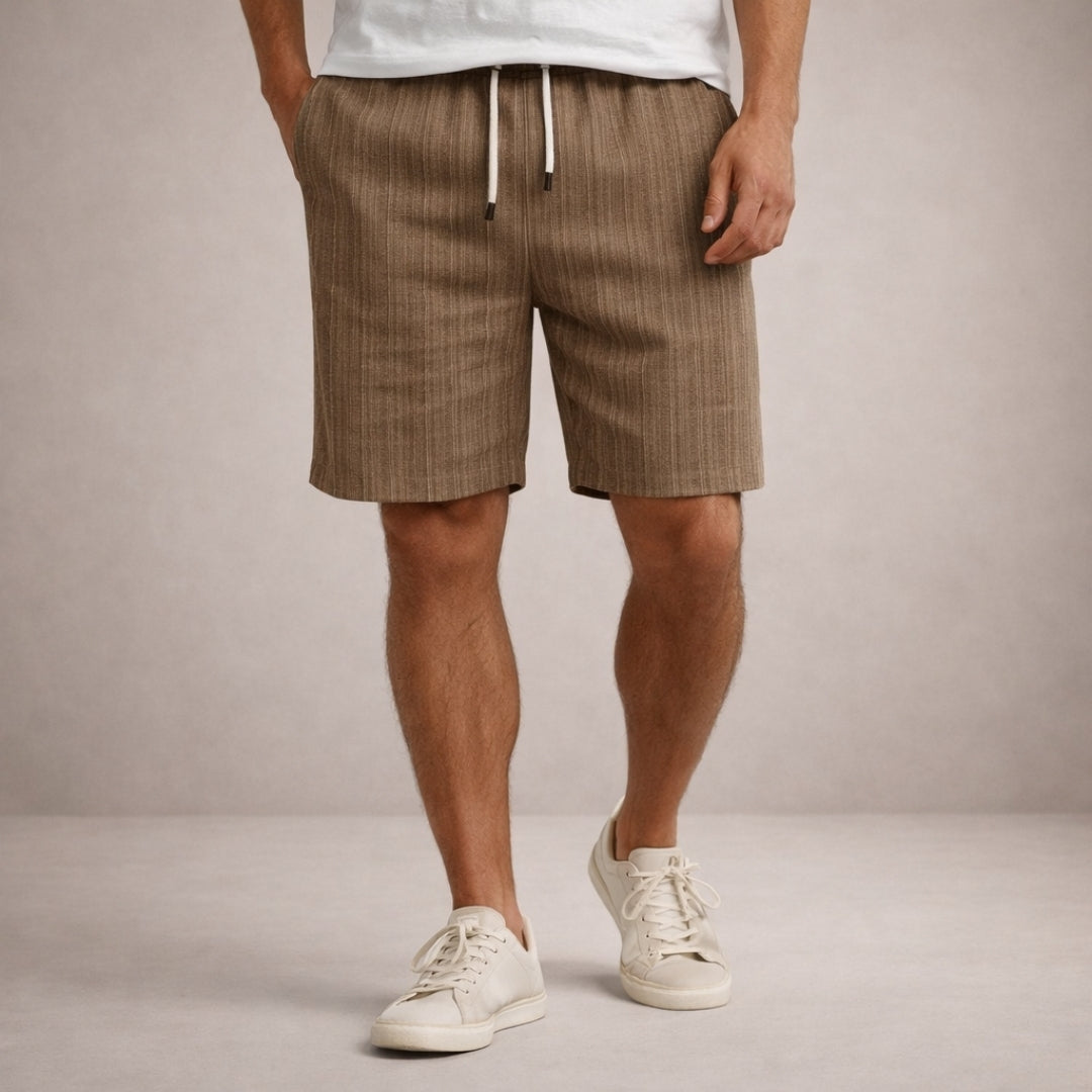 Pantalones cortos de lino: comodidad transpirable para días calurosos