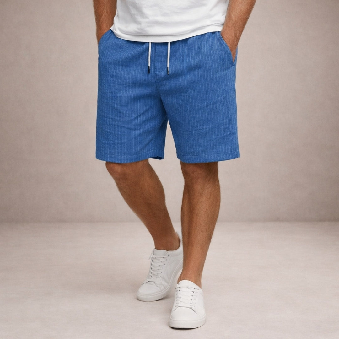 Pantalones cortos de lino: comodidad transpirable para días calurosos