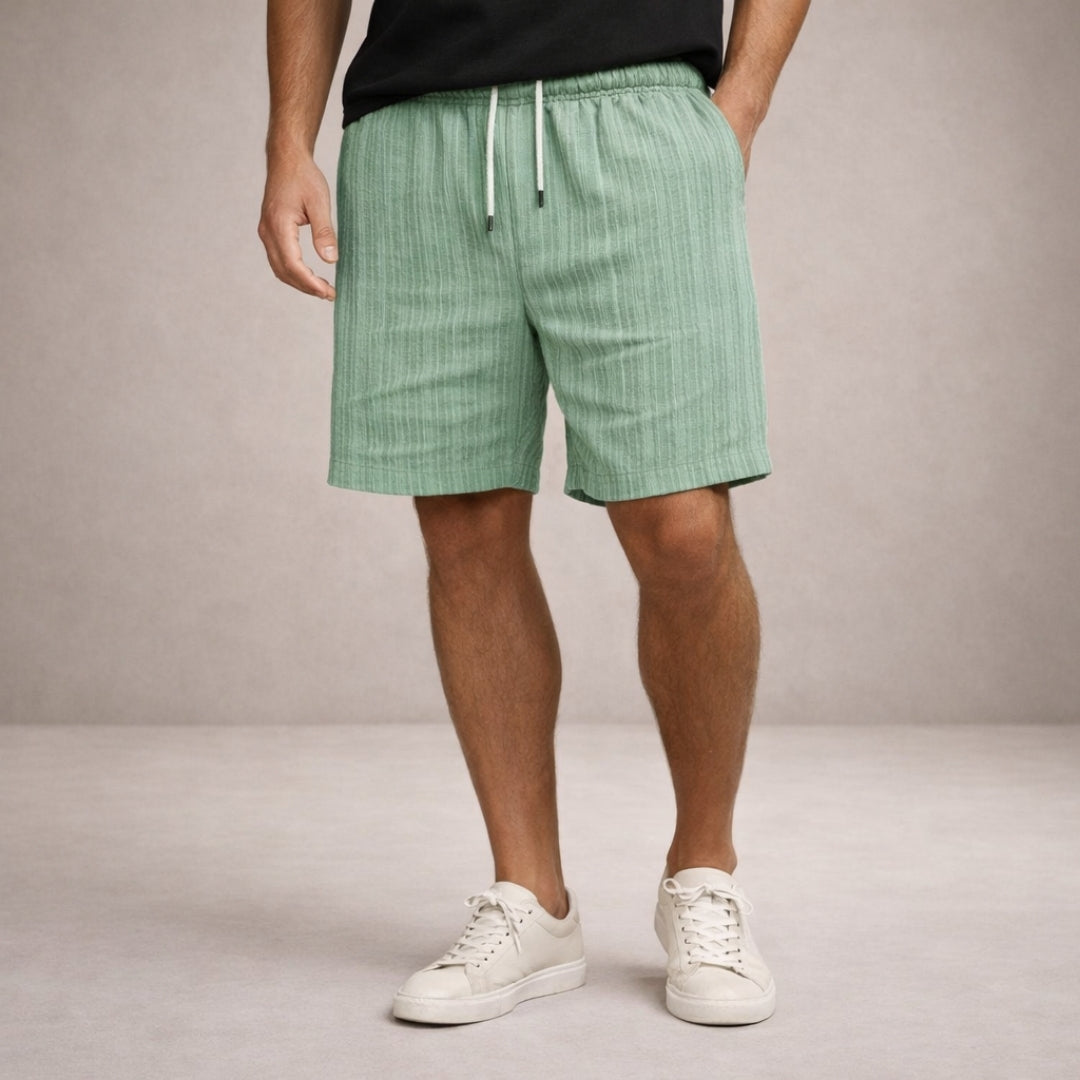 Pantalones cortos de lino: comodidad transpirable para días calurosos