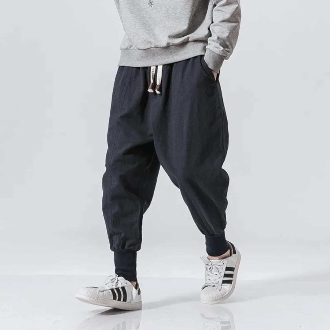 Pantalones de estilo japonés
